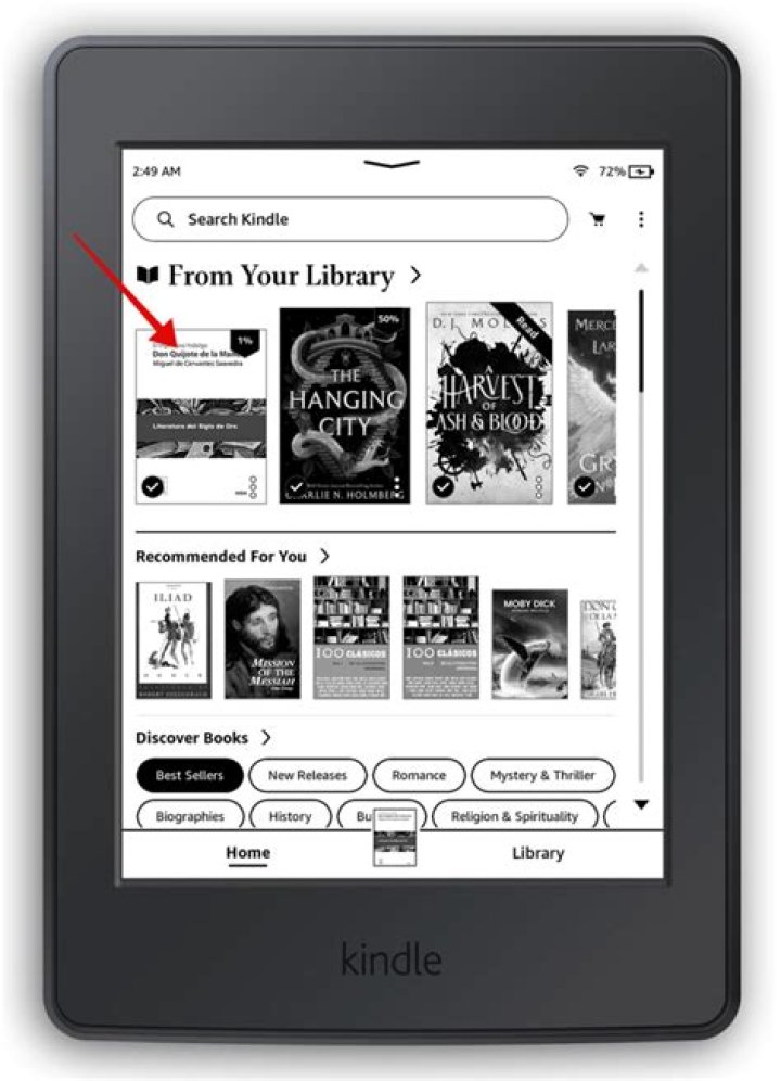 How do you buy books on Android?