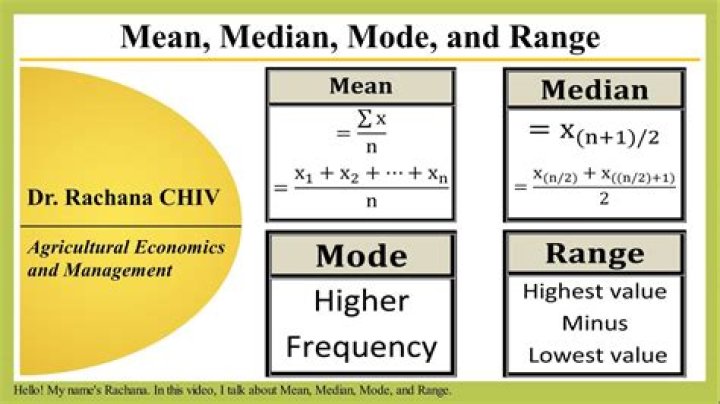 How do you calculate a mean?