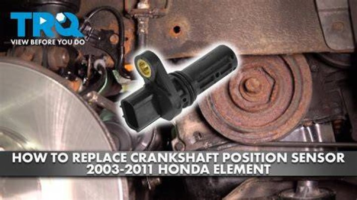 How do you change a crankshaft position sensor on a 2002 Honda Civic?