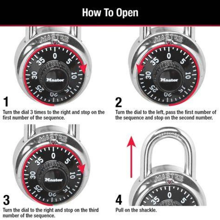 How do you change the combination on a cable lock?