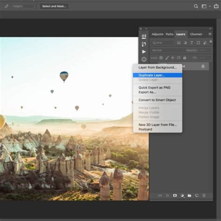 How do you change the size of a selection in Photoshop?