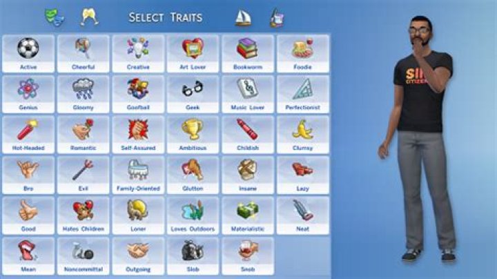 How do you change your Sims traits on Sims 3 ps3?