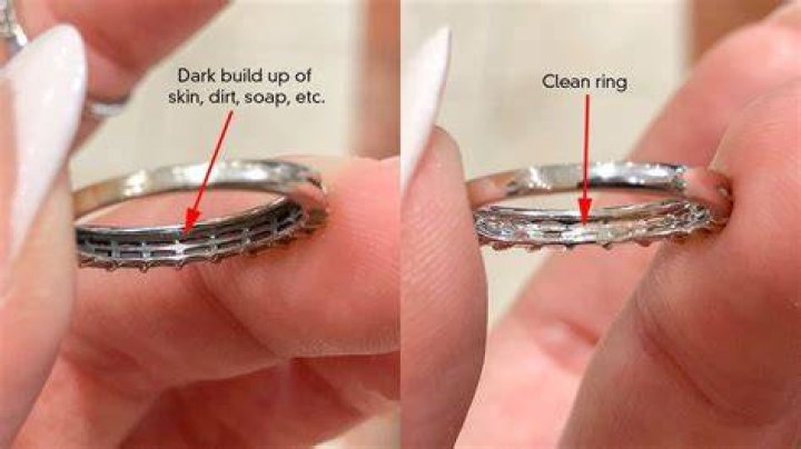 How do you clean a gold band ring?