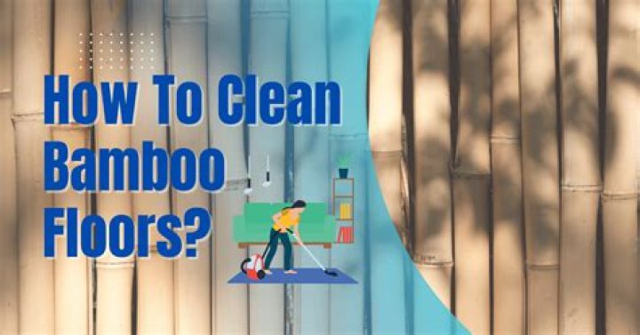 How do you clean bamboo mats?