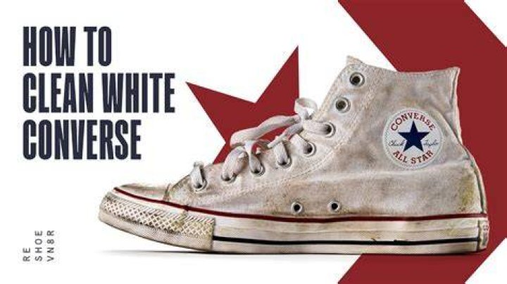 How do you clean dirty Converse shoes?