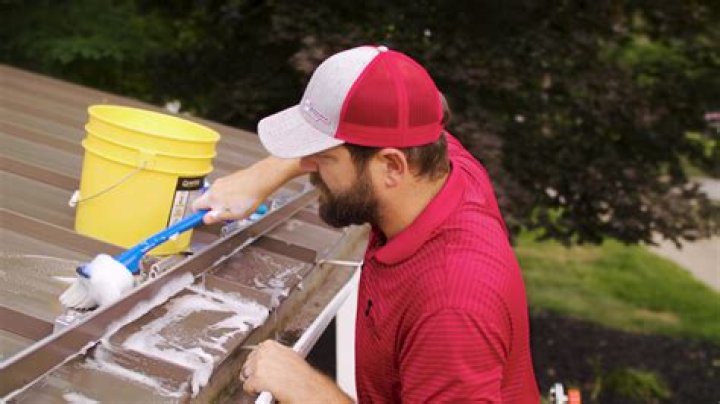 How do you clean old beams?