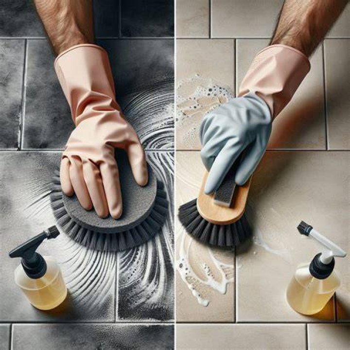 How do you clean Rookwood tiles?