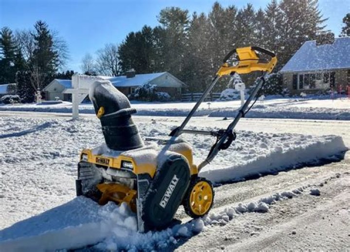 How do you clean snow?