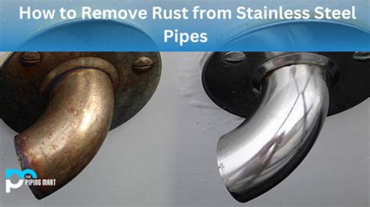 How do you clean stainless steel exhaust?