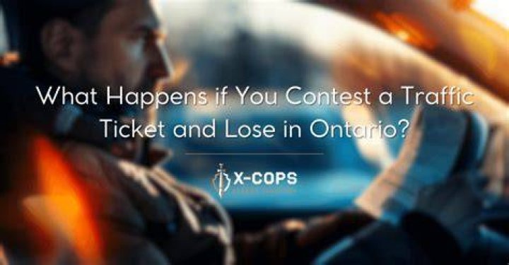 How do you contest a ticket in Ontario?