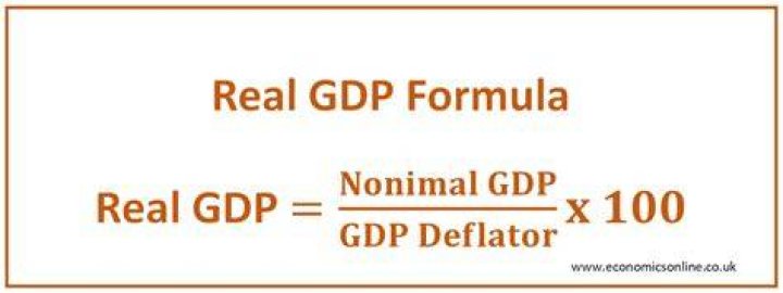 How do you convert nominal to real GDP?