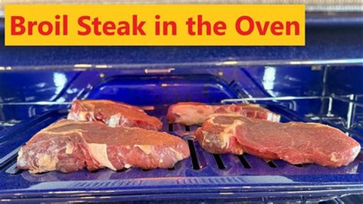 How do you cook steak in the broiler?