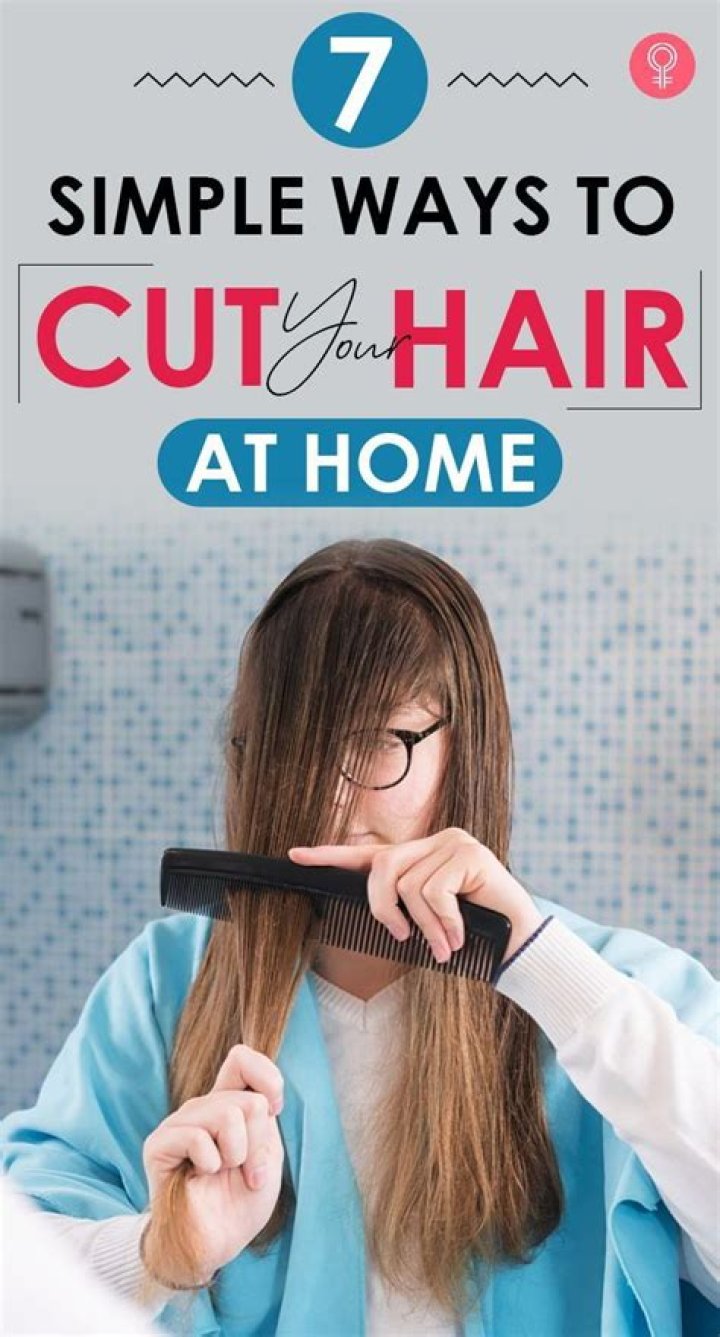 How do you cut your finger hair?