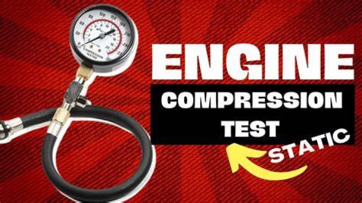 How do you do a compression test on an engine?