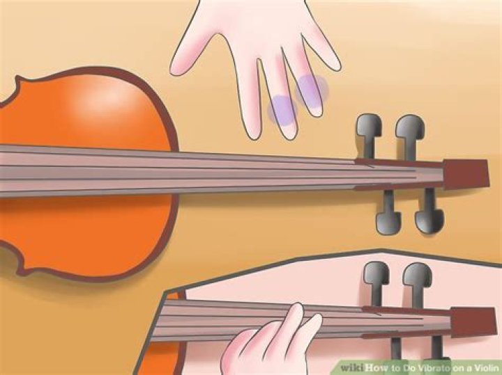 How do you do a vibrato on the violin?