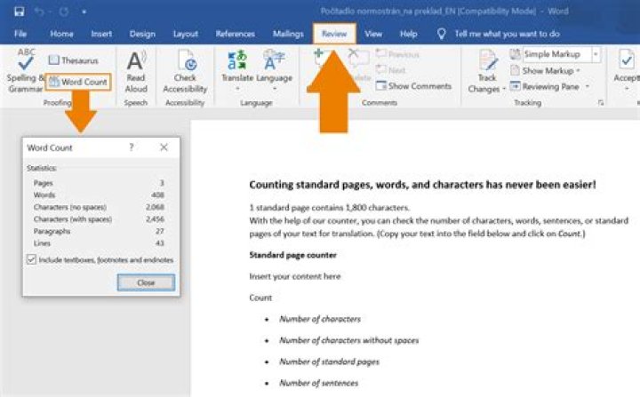 How do you do percentage on Microsoft Word?
