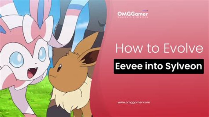 How do you evolve Eevee in Pokemon moon?
