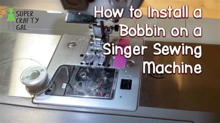 How do you fill the bobbin on a Singer sewing machine?