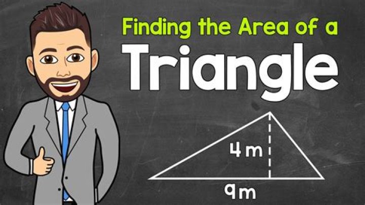 How do you find the area of a triangle with a square?