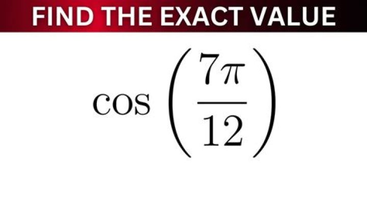 How do you find the exact value of cos 7pi?
