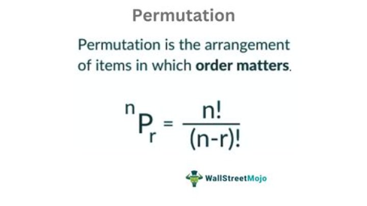 How do you find the permutation of a number?