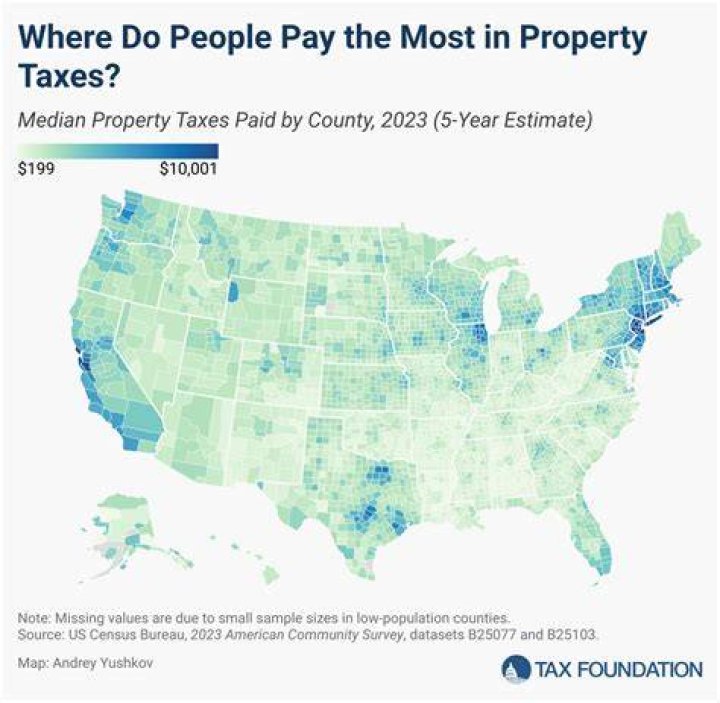 How do you find who pays taxes on a property?