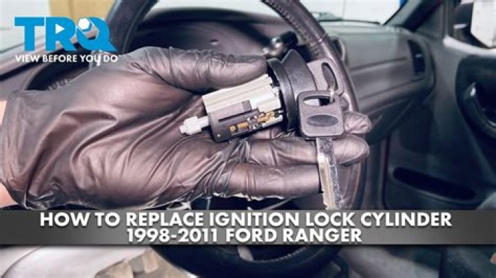 How do you fix a ignition lock cylinder?