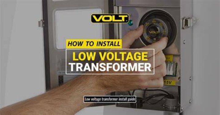 How do you fix a low voltage transformer?