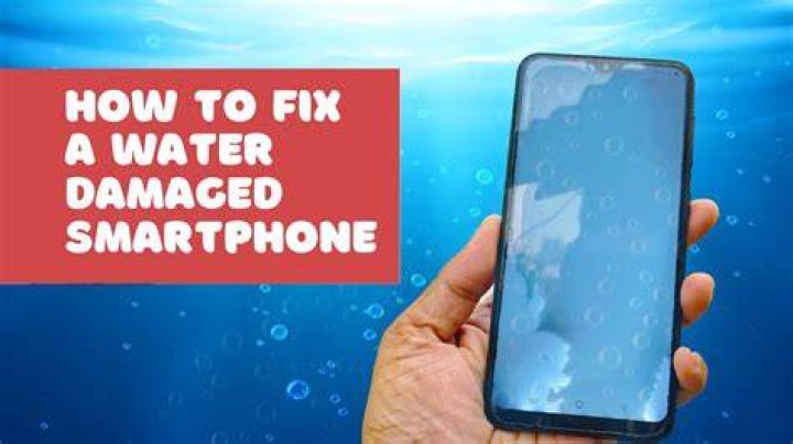 How do you fix a wet phone?