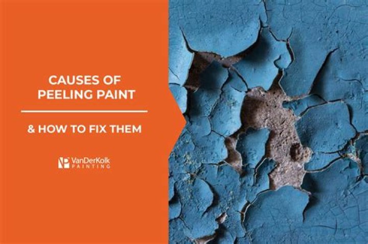 How do you fix peeling paint before painting?