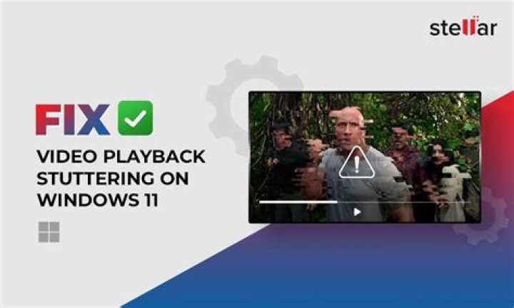 How do you fix stuttering videos?