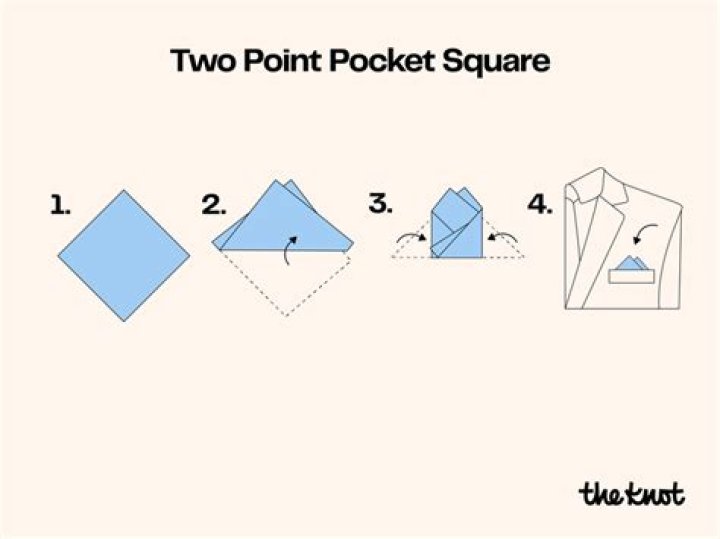 How do you fold a cardboard pocket square?