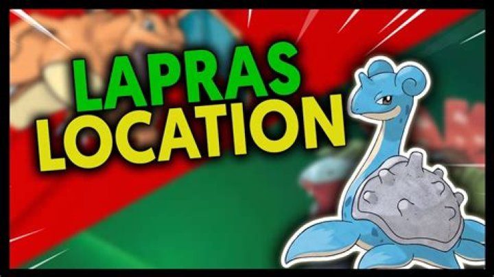 How do you get a lapras in fire red?