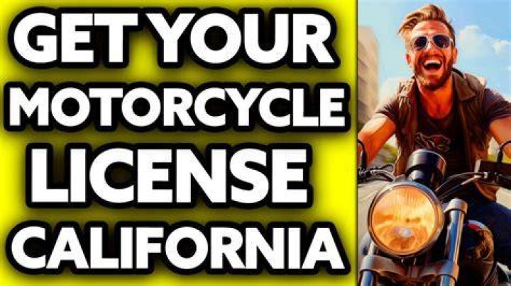 How do you get a motorcycle license at 18 in California?