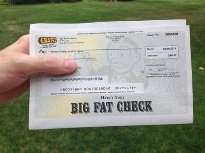 How do you get cash back on Ebates?