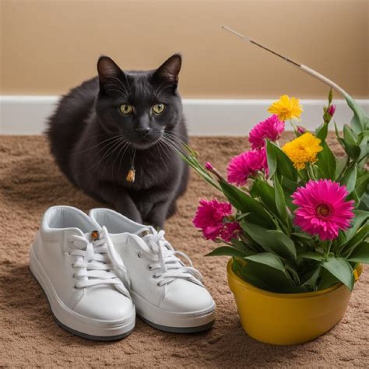 How do you get cat urine smell out of shoes?