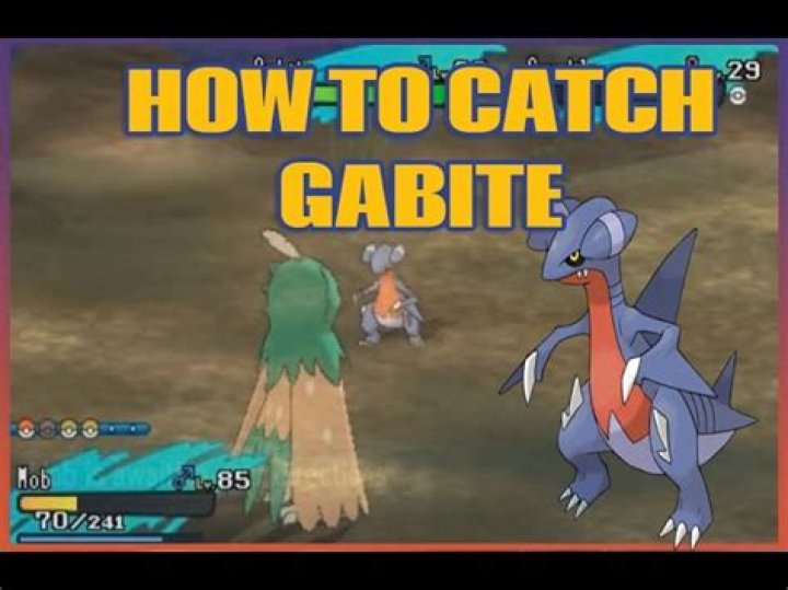 How do you get Gabite in Pokemon Ultra Sun?
