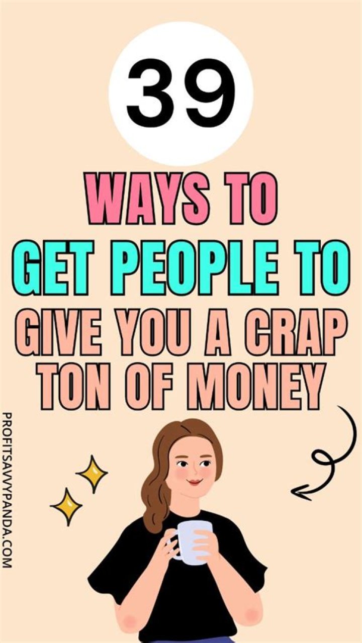How do you get people to give you something?