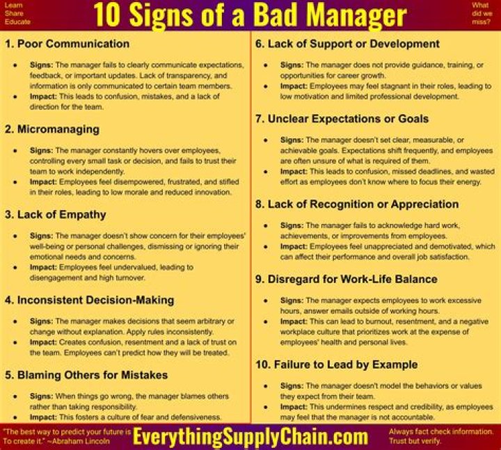 How do you get rid of a bad manager?