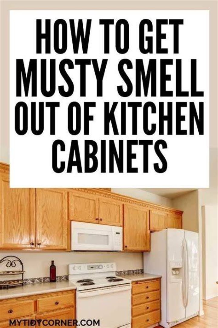 How do you get rid of a musty smell in the kitchen?