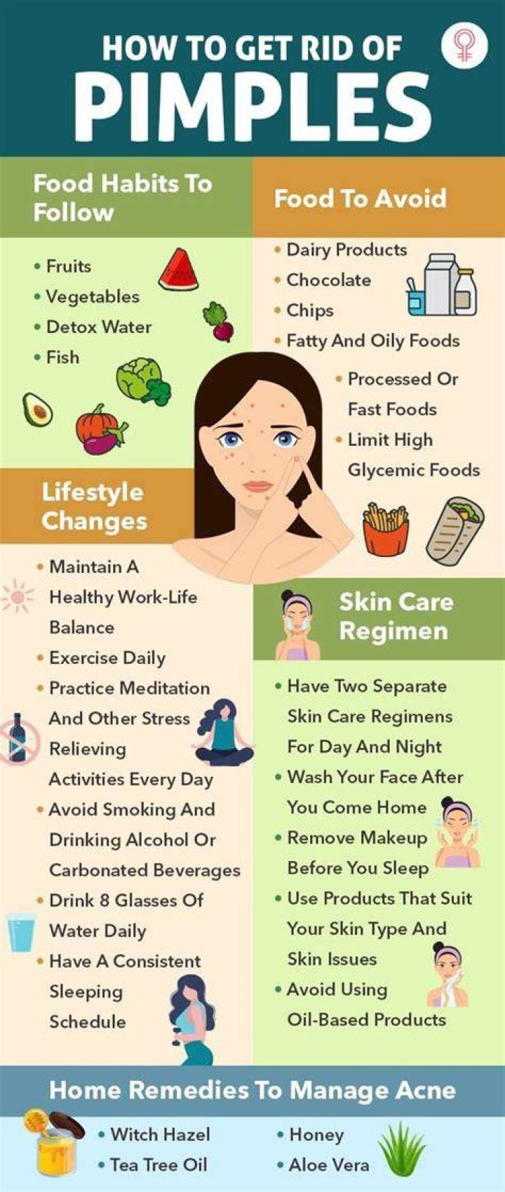 How do you get rid of deep pimples?