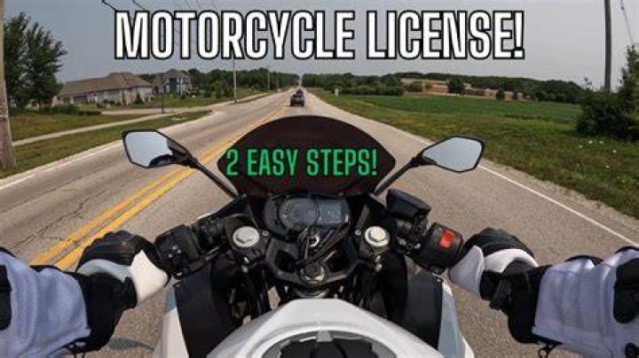 How do you get your motorcycle license?