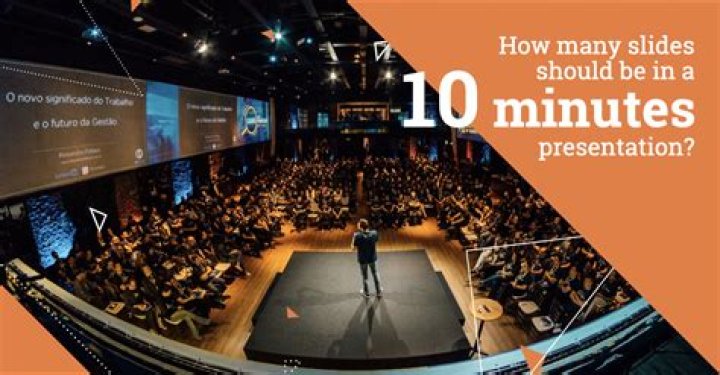 How do you give a 10 minute presentation?