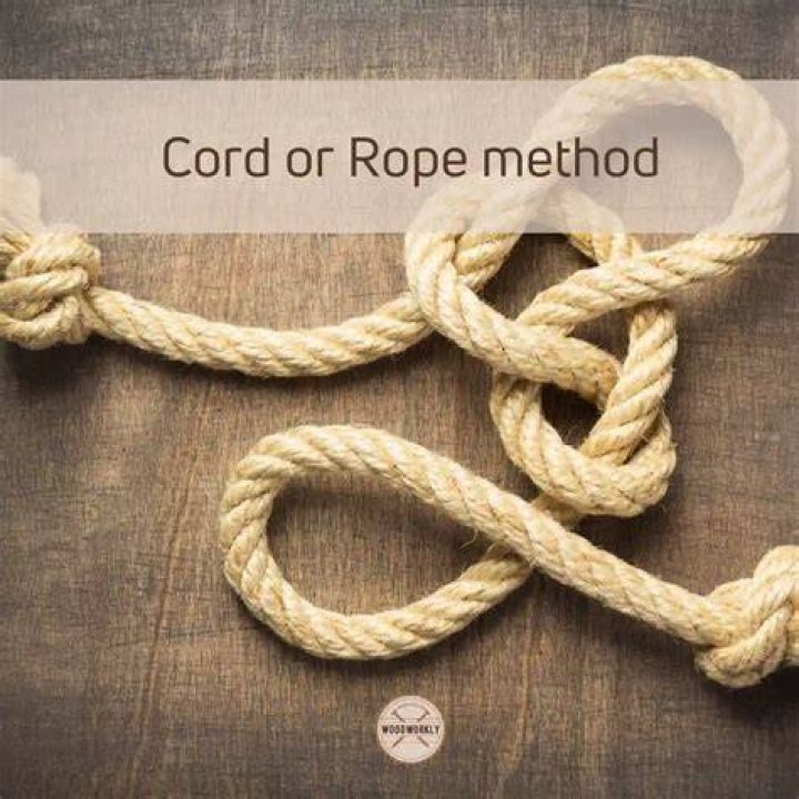 How do you glue rope to wood?