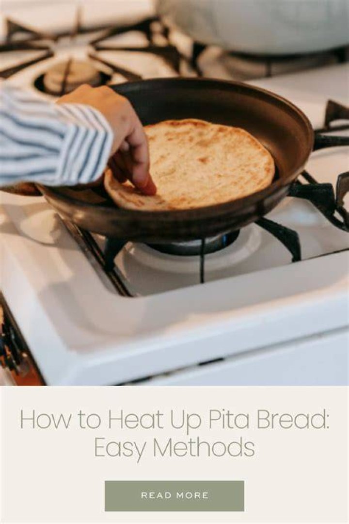How do you heat up pita bread?