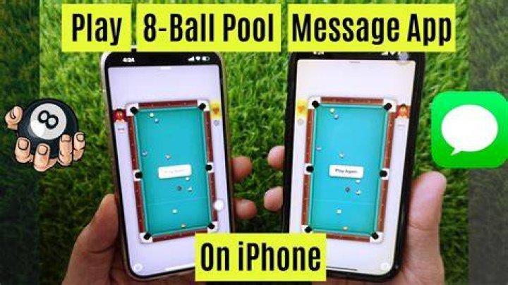 How do you hit the ball in 8 ball pool iMessage?