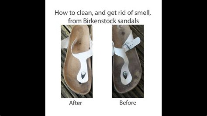 How do you keep your sandals from smelling?
