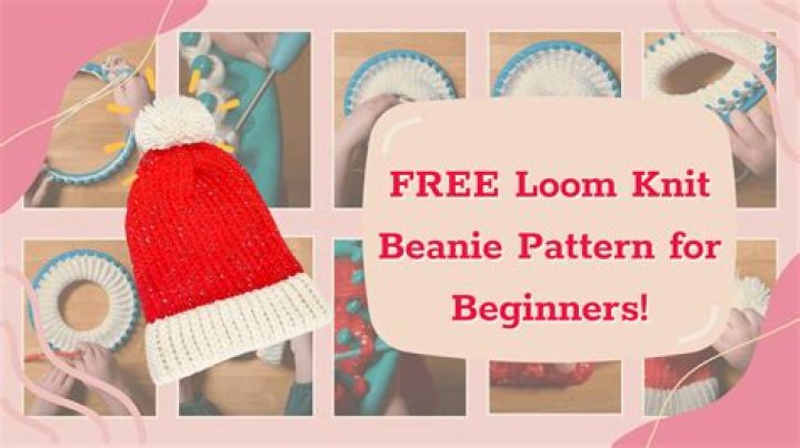 How do you knit a slouchy beanie on a loom?