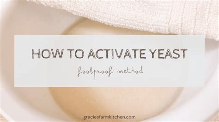 How do you know if yeast is still active?