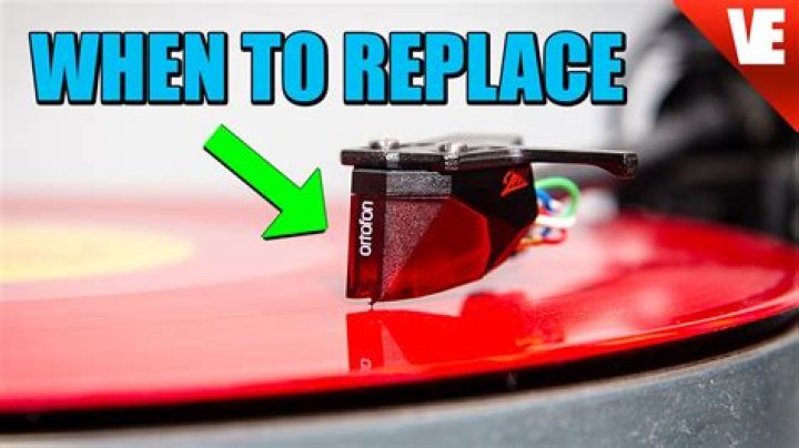 How do you know when to replace turntable needle?